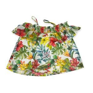 Girls Mayoral Floral Top Size 12